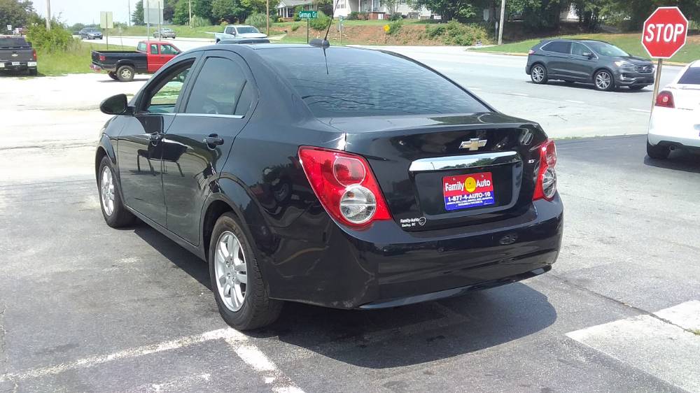 Chevrolet Sonic 2015 Black