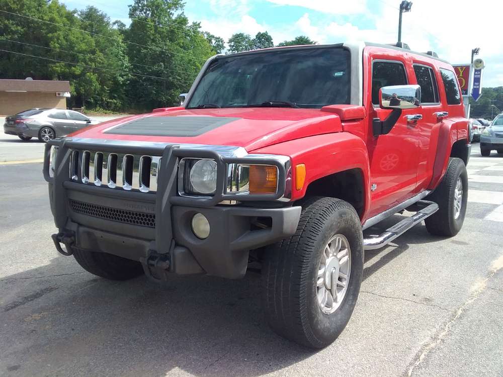Hummer H3 2006 Red