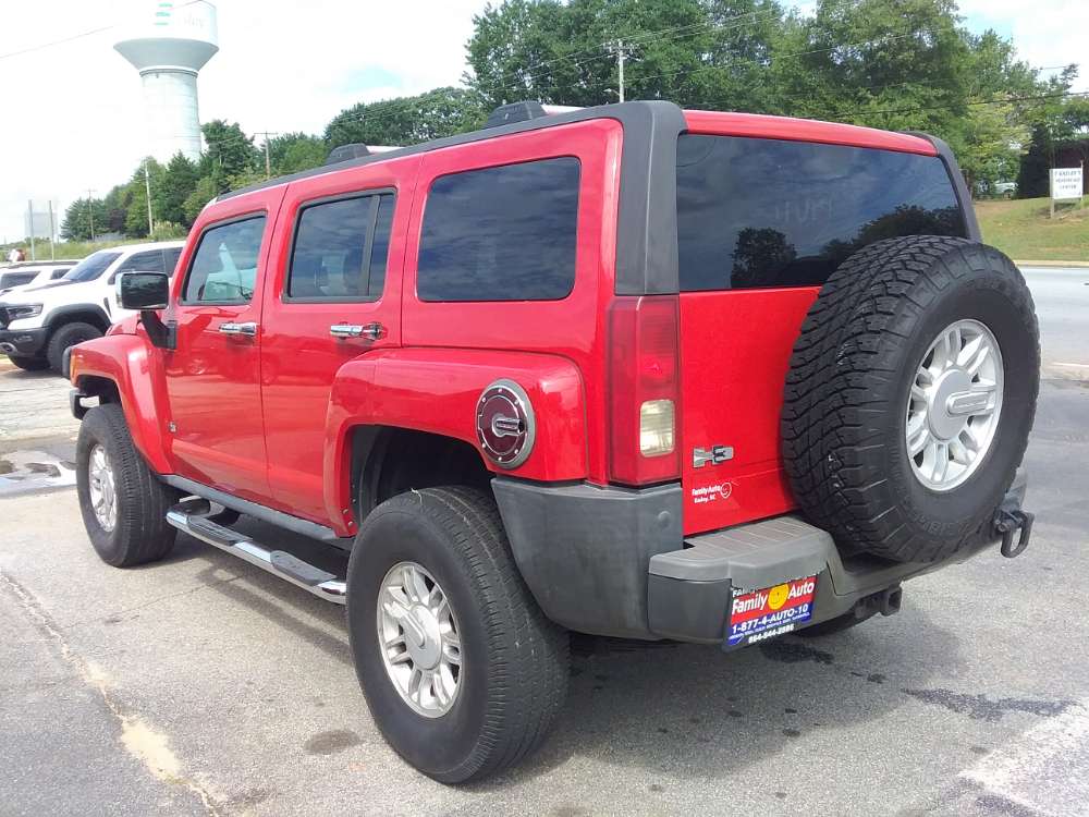 Hummer H3 2006 Red